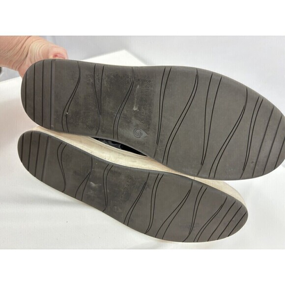 Sanctuary Dash Sneakers Grey Black Leather Camo 8 Convertible to Mules Lace Up - Picture 6 of 9